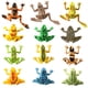 thumbnail image 1 of 12 ranas de plástico de juguete de simulación, juguetes de ranas, regalos de fiesta para niños y niñas, 1 of 7