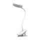 thumbnail image 2 of Lámpara de mesa con clip, luz suave, práctica lámpara de estudio con botón táctil, luz de mesa para dormitorio, hogar, trabajo, dormitorio, oficina, 2 of 8