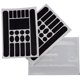 thumbnail image 1 of Paquete de 5 protectores de cinta impermeables para cuadro de bicicleta, protector de cuadro de vaina (negro mate), 1 of 2