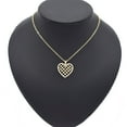 thumbnail image 2 of Charm Chain Necklaces For Women - Women's Heart Pedant Chain 20 Inches 18kt Gold Plated, 2 of 5