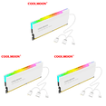 thumbnail image 1 of Disipador calor para memoria RAM DDR4 DDR3 5V-3PIN ARGB computadora escritorio, 1 of 5