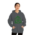 thumbnail image 3 of Celtic Knot - Green - Unisex Heavy Blend™ Hooded Sweatshirt, 3 of 9