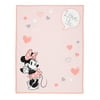 Lambs & Ivy Disney Baby MINNIE MOUSE Picture Perfect Pink Sherpa Baby Blanket