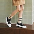 thumbnail image 5 of Toddler Shoes for Girls Boys Low Top Kids Canvas Sneakers Classic Adjustable Strap Casual Shoes Comfy Fashion Running Walking Sneaker Indoor Outdoor, 5 of 6