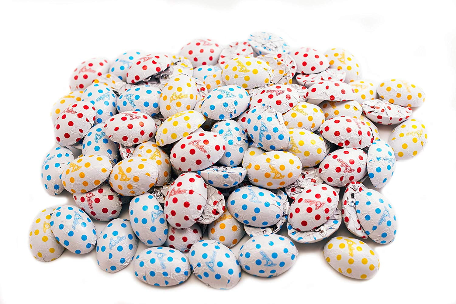 Caramel Filled Half Eggs 1 LB Resealable Stand Up Candy Bag