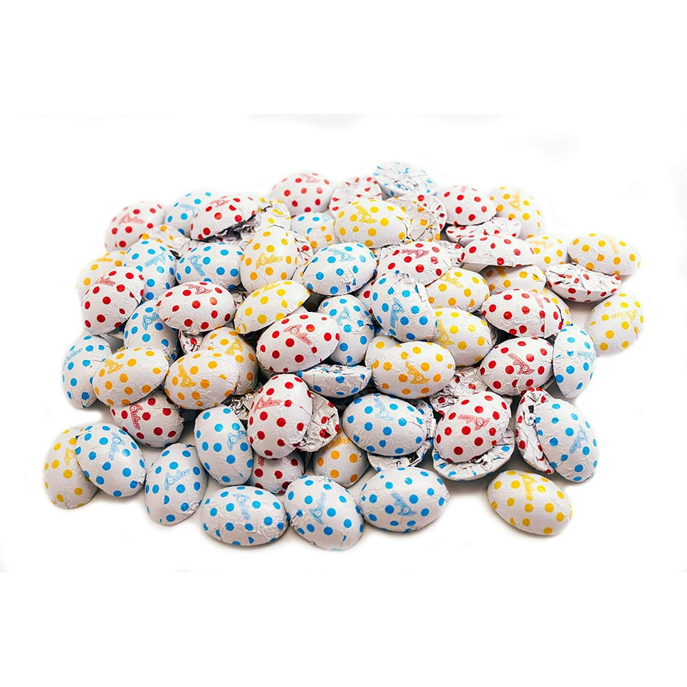 Caramel Filled Half Eggs 1 LB Resealable Stand Up Candy Bag