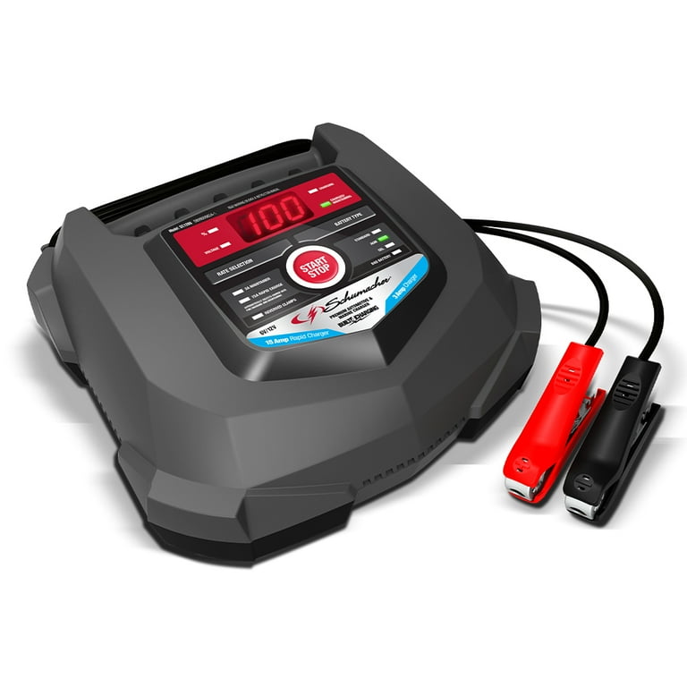 Schumacher SC1280 15A 6V 12V Fully Automatic Battery Charger Maintainer Auto Marine New in Box