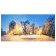 thumbnail image 2 of Mariinsky Jardin Temps Tenace - Impression sur Toile Photographie de Paysage, 2 of 3