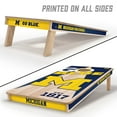 thumbnail image 5 of YouTheFan NCAA Michigan Wolverines 2' x 4' Cornhole Game, 5 of 6