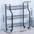 thumbnail image 3 of Multi-Functional Three-Storey Condiment Rack Kitchen Supplies Collection, 3 of 6