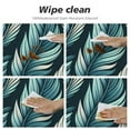 thumbnail image 4 of PIKWEEK Feather Round Elastic Tablecloth, Elastic Edged Polyester Table Cover, for Home Kitchen Dining Room, 4 of 7