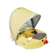 thumbnail image 3 of Flotador de natación,Entrenador de natación no inflable con flotador de natación,Flotador de piscina Evite voltear sobre el flotador sólido para bebés,Flotador infantil Flotador con dosel, 3 of 9