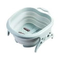 Collapsible Foot Bath Basin for Soaking Feet,Foot Soak Tub,Plastic Foot