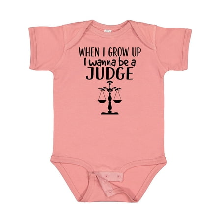 

Inktastic Future Judge Law Scale Boys or Girls Baby Bodysuit