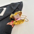 thumbnail image 6 of Jiibva Fashion Women Evening Bag, Acrylic Heart Shaped Clutches Bag Evening Shoulder Bag Handbag Party Prom Crossbody Bags Chain Shoulder Bag for Women, 6 of 7