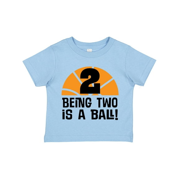 Inktastic 2nd Birthday Basketball Sports Boys Boys or Girls Toddler T-Shirt