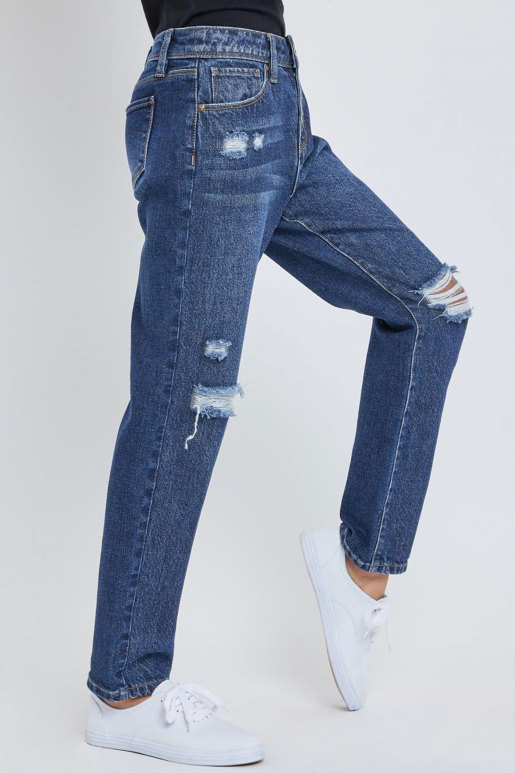 Sydney Sunrise High Rise Button Fly Distressed Skinny YMI Jeans (Mediu –  NanaMacs