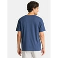 thumbnail image 4 of Athletic Works Men’s Tri-Blend Pocket Tee, Sizes XS-4XL, 4 of 5