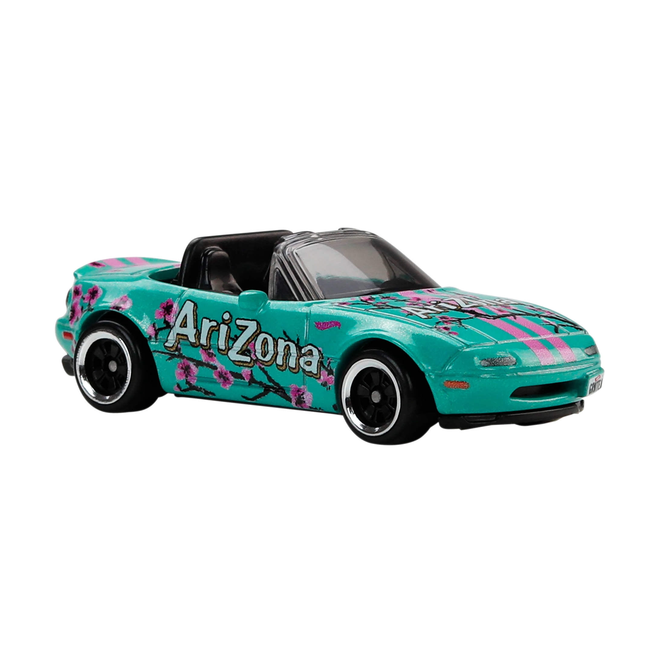 Hot Wheels Silver Series Arizona Iced Tea 1991 Mazda MX-5 Miata Die-Cast Toy Car in 1:64 Scale
