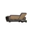 thumbnail image 2 of PrimeNest SkyHaven Upholstered Convertible Chaise Lounge Sofa Bed | Brown Chenille | 3-Seater | 1000lb Capacity | Click-Clack Sleeper | Made in Turkey | 95", 2 of 6
