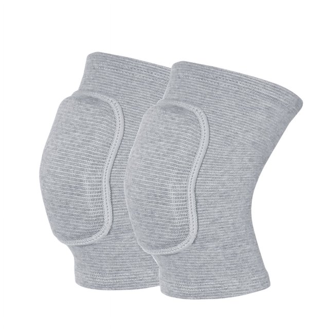 Zhuge Rodillas infantiles deportivas - suaves y duraderas, m, grises, 1 par