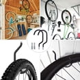 thumbnail image 3 of 2 Ensembles Crochet de Vélo Robuste Crochet de Rangement Mural Support de Vélo, 3 of 5