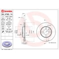 thumbnail image 2 of Discos Ventilados BREMBO JETTA 1992 Delanteros 1 Par, 2 of 5