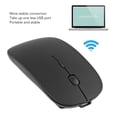 thumbnail image 3 of Computer Mouse, Ergonomic Quiet Black  Mouse  For Laptop, 3 of 8