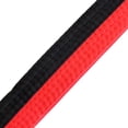 thumbnail image 2 of Martial Arts 1.5" Wide Karate Taekwondo Judo Double Wrap Poomsae Black/Red Belt, 2 of 3