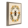 thumbnail image 3 of Stupell Industries Rustic Lodge Cottage Bee Wreath Brown Floating Frame Canvas Art, 25 x 25, by Petals Prints Design, 3 of 8