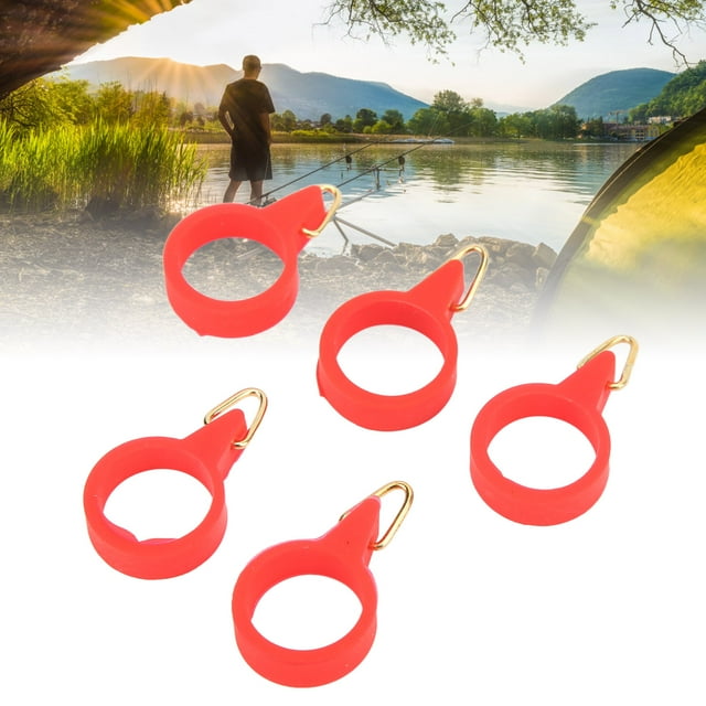 1 Fishing Rod Hook, Easy Install with High Elastic Rubber, for Different Rods, Hook, Lure Rod Hook