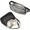 thumbnail image 4 of Bolso de hombro Afashor Hobo de piel vegana negro, 4 of 7