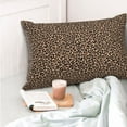 thumbnail image 6 of Vsdgher Brown Leopard Print Pillow Cases -Iconic Collection Pillowcases -Extra Soft, Not easy to deform,not pilling Export quality, 6 of 8