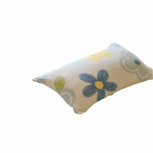 Uno a Uno,Almohada de Dormitorio de Estudiantes Ropa de Cama 48x74cm Hogar un Par de Almohada,Material de Poliéster con Humedad Wicking Transpirable,Regalo de Cubierta de Aislamiento de un Par de Almo