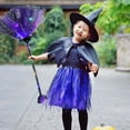 thumbnail image 4 of Sunshinehomely Halloween Witch Broom with Led Light, Halloween Witch Broom Fall Decor, Halloween Broomstick, Witch Broom Halloween Decorations for Kids Adult, 4 of 6