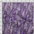 thumbnail image 4 of oneOone Polyester Lycra Purple Fabric Animals Craft Projects Decor Fabric Printed By The Yard 56 Inch Wide, 4 of 6