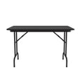 thumbnail image 2 of Correll Cf3048Px-07 .75 Inch High-Pressure Top Folding Tables - Fixed Height - Black Granite, 2 of 4