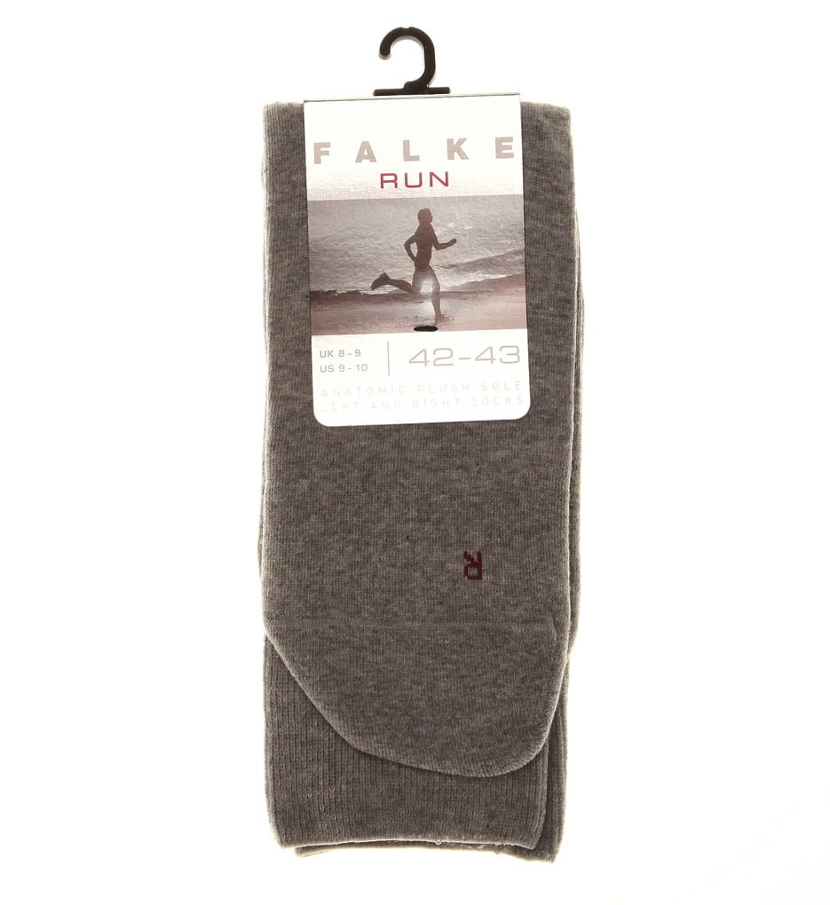 Besmetten vlam wrijving Men's Falke 16605 Run Plush Sole Sock (Light Grey M) - Walmart.com