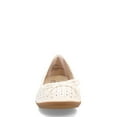 thumbnail image 3 of Cliffs by White Mountain Cheryl Women's Flats Color: White Burnished Smooth Size: 8, 3 of 7