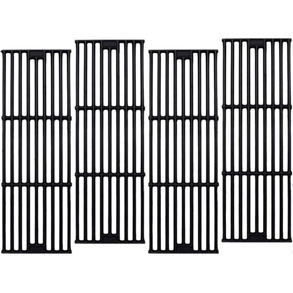 Cast Iron Cooking Grid Grates (4-Pack) 19 3/4 Inch Replacement for Various Grill Models