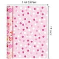 thumbnail image 4 of HOMERAL Dogs Wrapping Paper Roll - 17 Inch X 33 Feet - Pink Gift Wrap with Lovely Dogs, Hearts and "Valentine's Day" Text - Perfect for Valentine's Day Anniversary Proposal Bridal Shower, 4 of 7