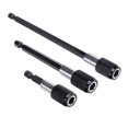 thumbnail image 1 of 3Pcs Screwdriver Extension Bits Quick Release 1/4 Hex Shank Holder Drill Bit Magnetic, 1 of 8