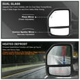 thumbnail image 5 of Spec-D Tuning [2015 Look] Power Heated Towing Mirrors w/ LED Signal Compatible with 2007-2014 Ford F150 Pickup Left + Right, 5 of 7