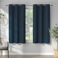 thumbnail image 1 of Curtainking Rideaux Bleus Rideaux Occultants Lot de 2 Rideaux à Oeillets pour Salon pour Chambre 40x63 Pouces, 1 of 6
