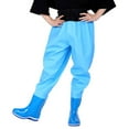 thumbnail image 2 of Boys' Pants Boys Sweatpants Kids Waders Rain Pants Youth Fishing Waders For Toddler Children Water Proof Hunting Waders With Rain Boots, 2 of 9