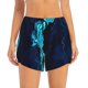 thumbnail image 2 of Balery Blue Marble And Gold Pantalones cortos deportivos para mujer con forro y dos bolsillos, elásticos, para entrenamiento, gimnasio, yoga-Medium, 2 of 7