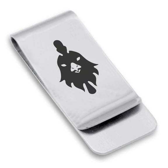 Stainless Steel Year of the Rooster Zodiac Classic Slim Money Clip Credit Card Holder