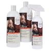UltraCruz Equine Oatmeal Horse Shampoo & Conditioner Bundle, 32 oz Each with 16 oz Detangler