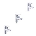 thumbnail image 1 of Transemion Modern Faucets Easy To Install Bathroom Accessory For Stylish Upgrade Soft Electroplated color 3Set, 1 of 6