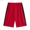 thumbnail image 2 of Liyamei Boys Athletic Basketball Shorts with Elastic Waist for Summer Sports Size 4-14,Red, 2 of 5